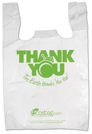 Biodegradable T shirt bag