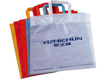 LDPE soft loop handle shopping bag