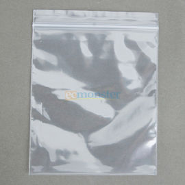 HUAKIN  2mil  50microns  plastic LDPE clear food grade ziplock bags freezer storage pouch