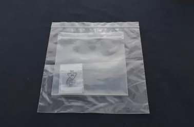 reusable 2mil transparent  plastic reclosable  ziplock bags moistureproof resealable bag