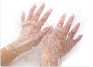 household kitchen cleaning gloves food grade large disposable  clear plastic gloves