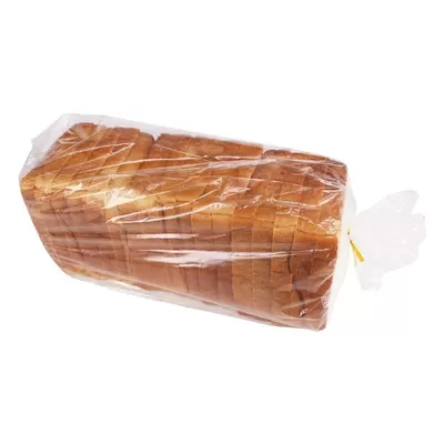 Transparent Clear plastic gusseted 4'' bottom Bread Loaf Bakery Packing Bags with twist ties