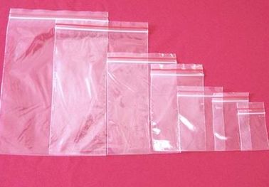 high quality  100% LDPE  durable  clear poly reclosable zip bags plastic resealable ziplock bags