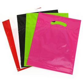 2 Mil  Poly  Die cut Handle Gift Party Favors  Shopping Bag 9''x 12''