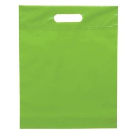 2 Mil  Poly  Die cut Handle Gift Party Favors  Shopping Bag 9''x 12''