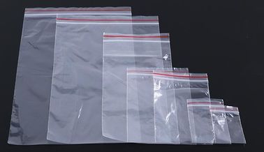 various sizes poly zip top reclosable ziplock bags zipper pouches grip seal clear  packing bags