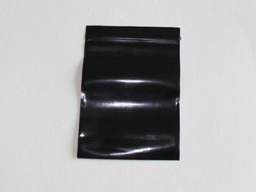 black poly plastic zipper shielding ziplock durable thick reclosable bags for jewellery electronics part