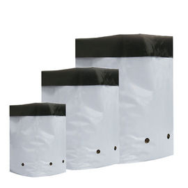 3gal 5gal 4mil  UV resistant  gardening horticultural seedling nursery white poly grow bags