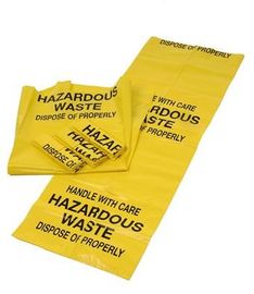 2mil plastic biohazard waste bin  liner hospital medical autoclave hazardous  disposal  bags