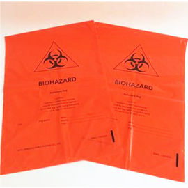 red yellow biohazard waste bag medical infectious disposable autoclave bag with symbol printing for hospital